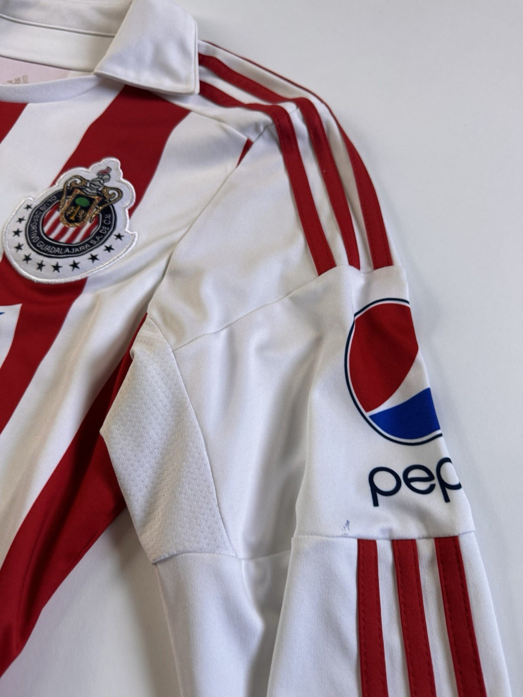 Marco Fabian Chivas Guadalajara 2012-13 Home Jersey Long Sleeve Size S Adidas