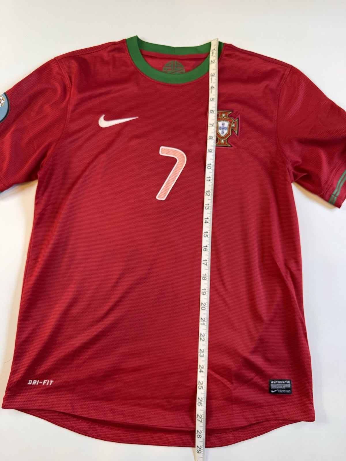 Portugal 2012 Cristiano Ronaldo Home Football Shirt Jersey Size M | Check desc