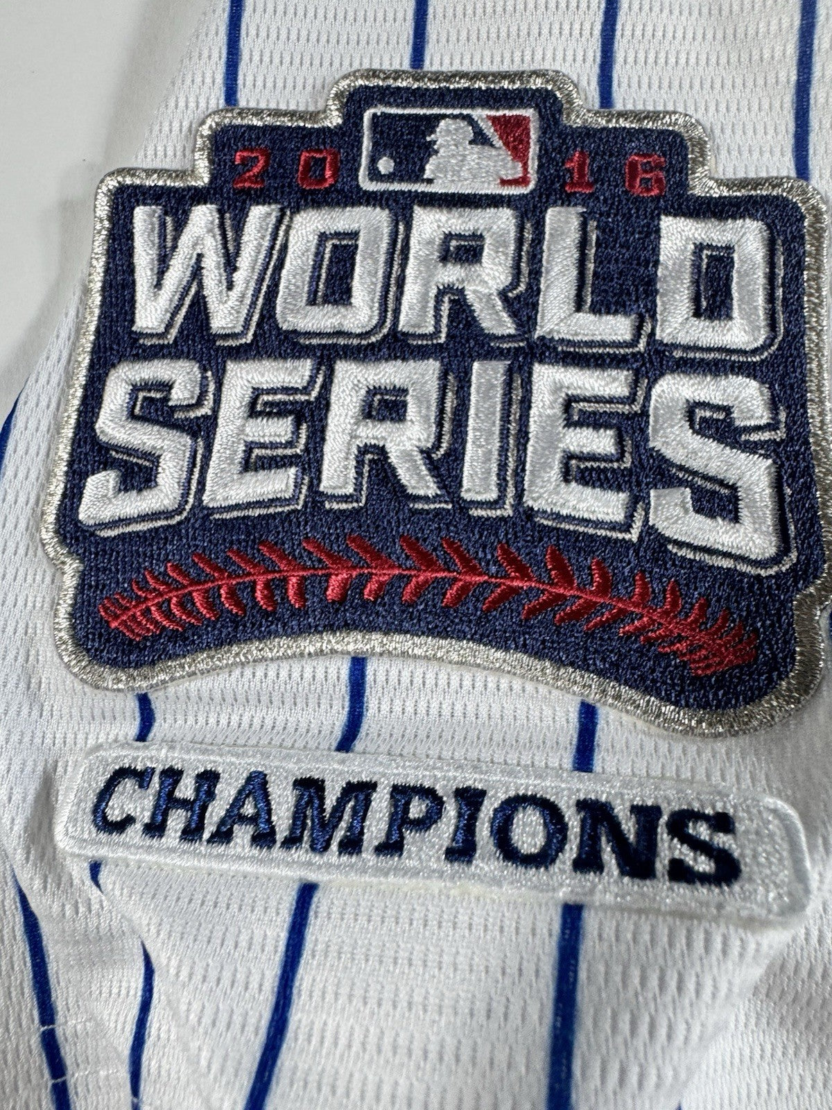 Chicago Cubs Majestic 2016 World Series Kris Bryant #17 Cool Base Jersey Size L