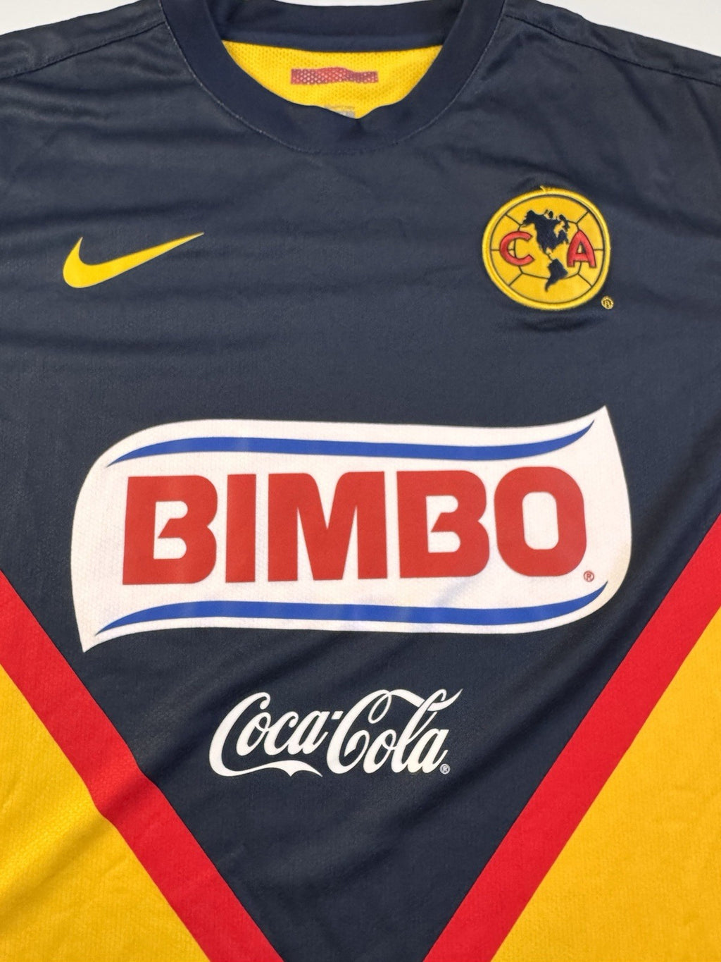 Club America 2009 2010 Salvador Chava Cabanas Home Football Shirt Jersey Size XL