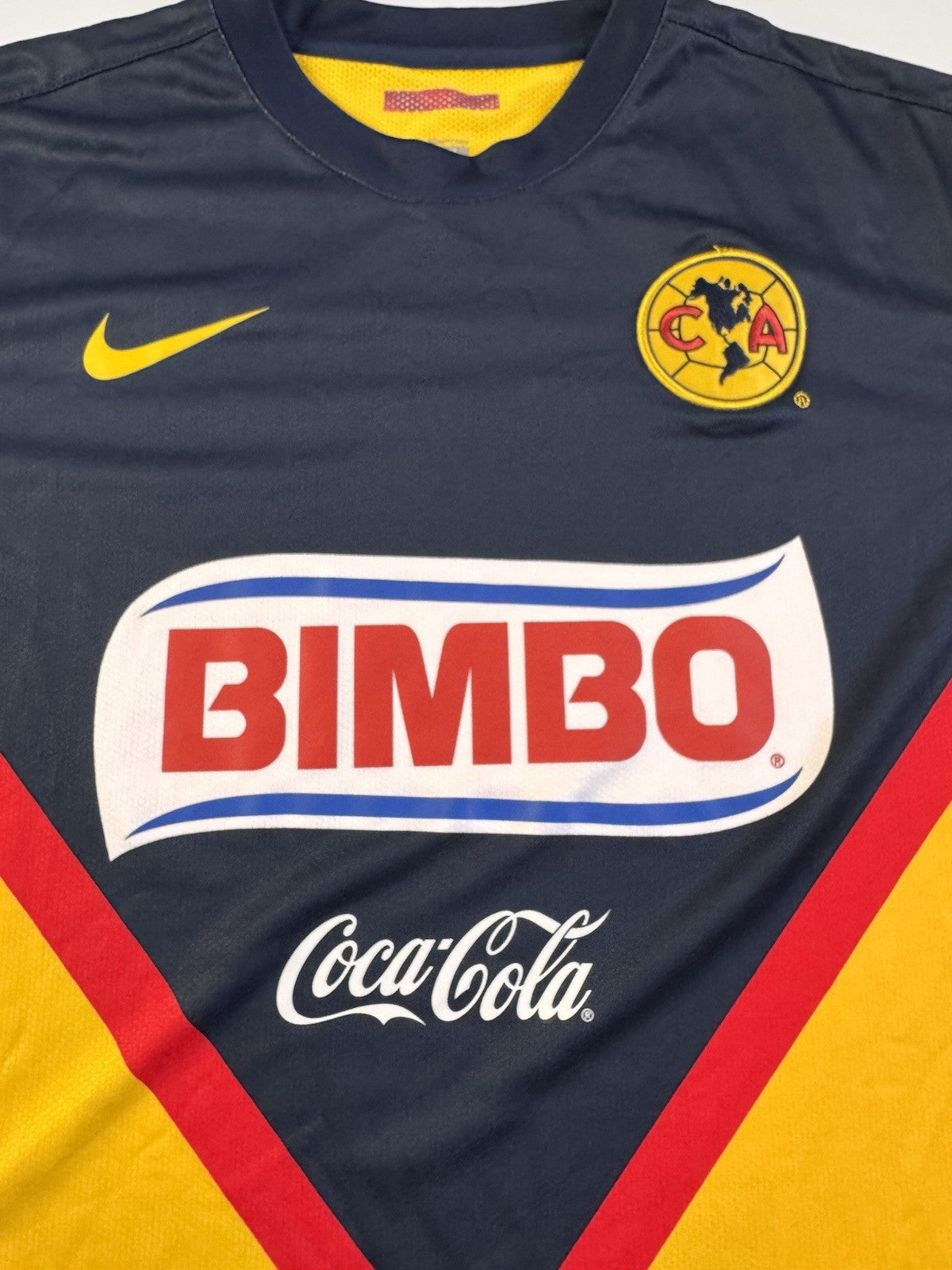 Club America 2009 2010 Salvador Chava Cabanas Home Football Shirt Jersey Size XL