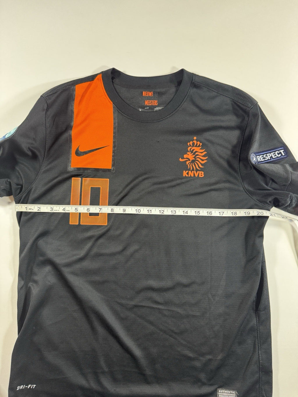 Netherlands Euro 2012 Wesley Sneijder Away Football Shirt Jersey Size L
