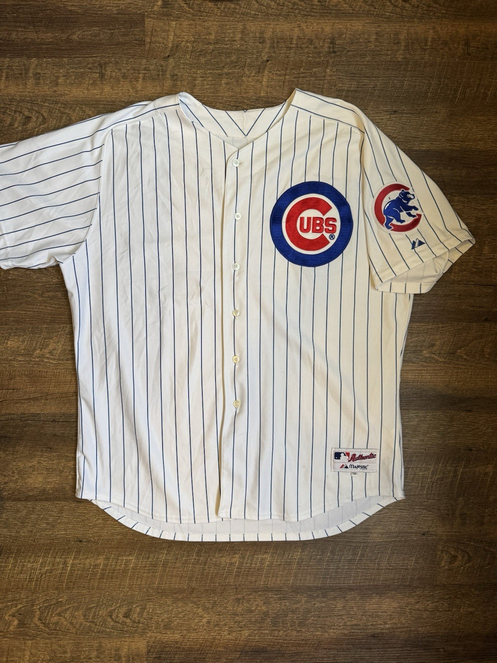 Chicago Cubs Kosuke Fukudome #1 Majestic Authentic  Jersey Size 56