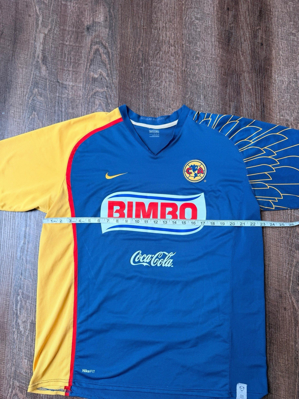 Club America 2007 2008 Cuauhtemoc Blanco Away Football Shirt Jersey Size XL