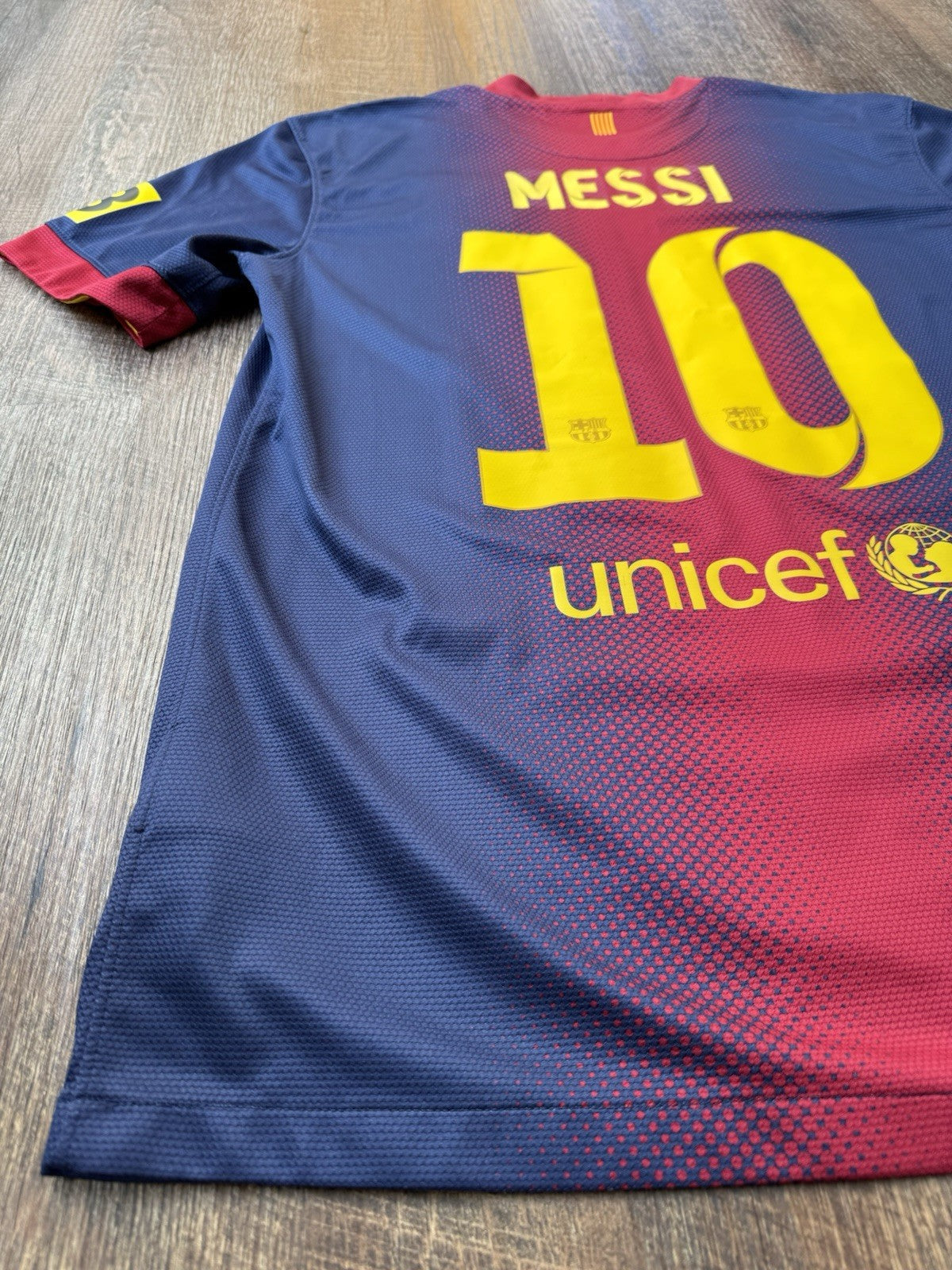 Barcelona 2012 2013 Lionel Messi Home Football Shirt Jersey Size M | Check Desc*