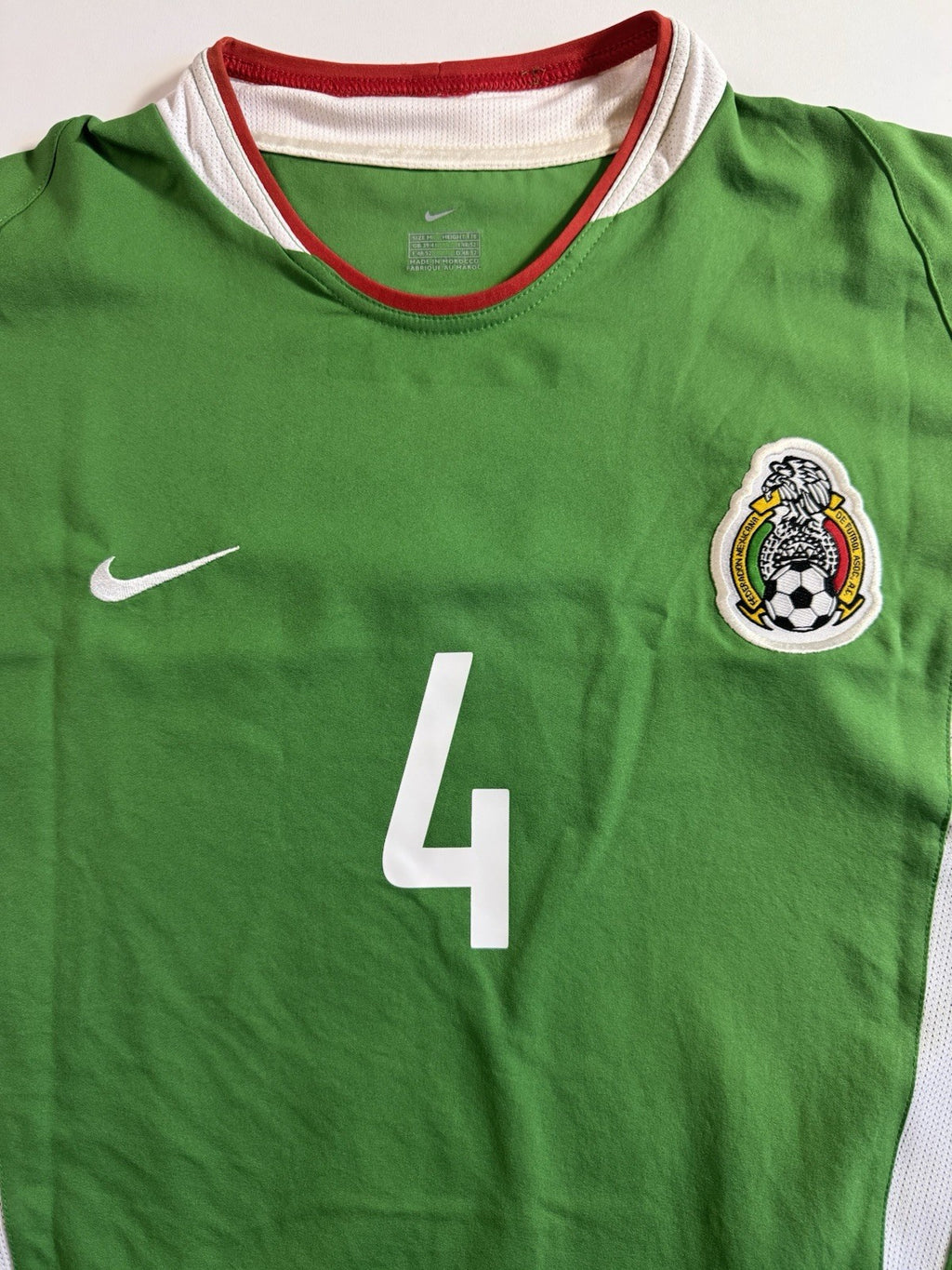 Mexico 2003 Gold Cup Champions Rafa Marquez Home Football  Jersey Size M NWT