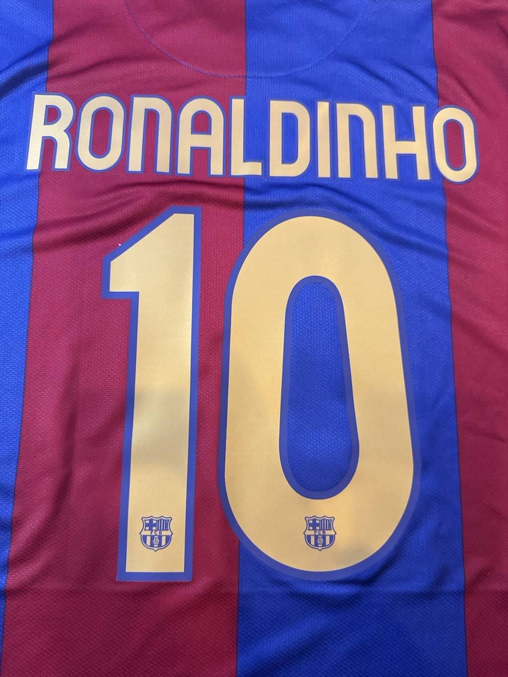 Barcelona 2006 2007 Ronaldinho Home Football Shirt Jersey Size XL