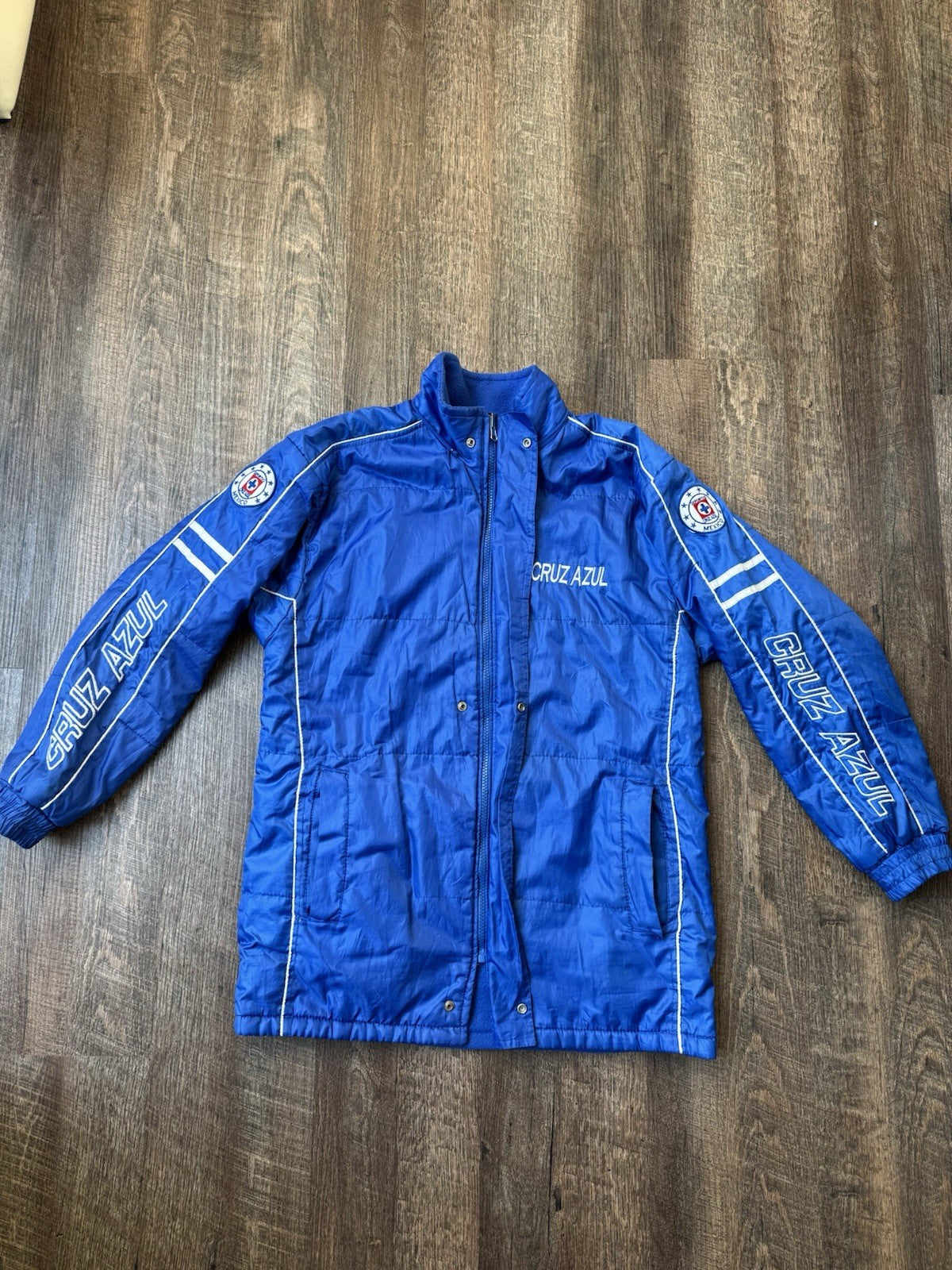 Cruz Azul Jacket Sz M | Liga Mx | Vtg Jacket 
