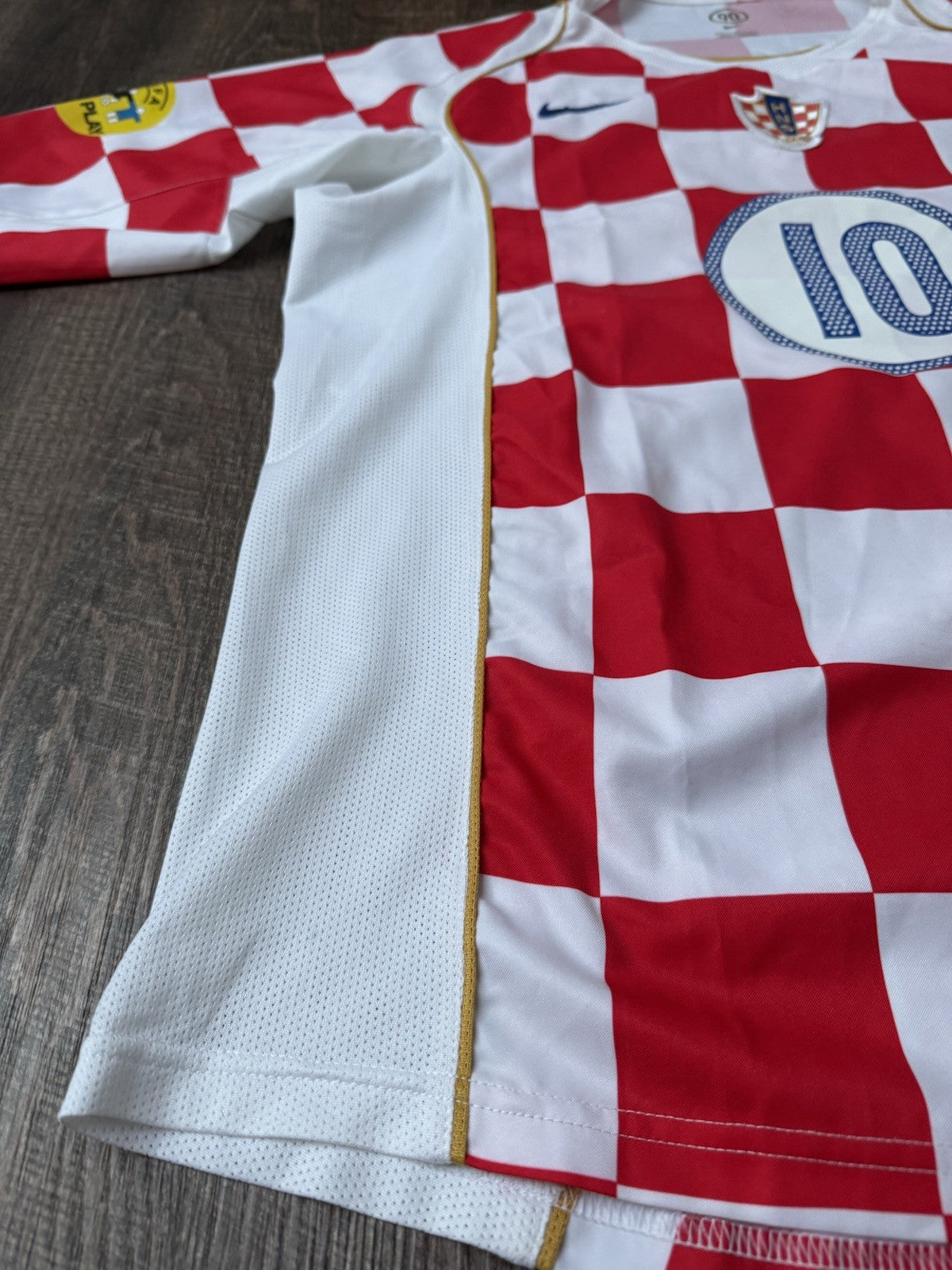 Niko Kovač Croatia 2004 Home Soccer Jersey Size L | Niko Kovac