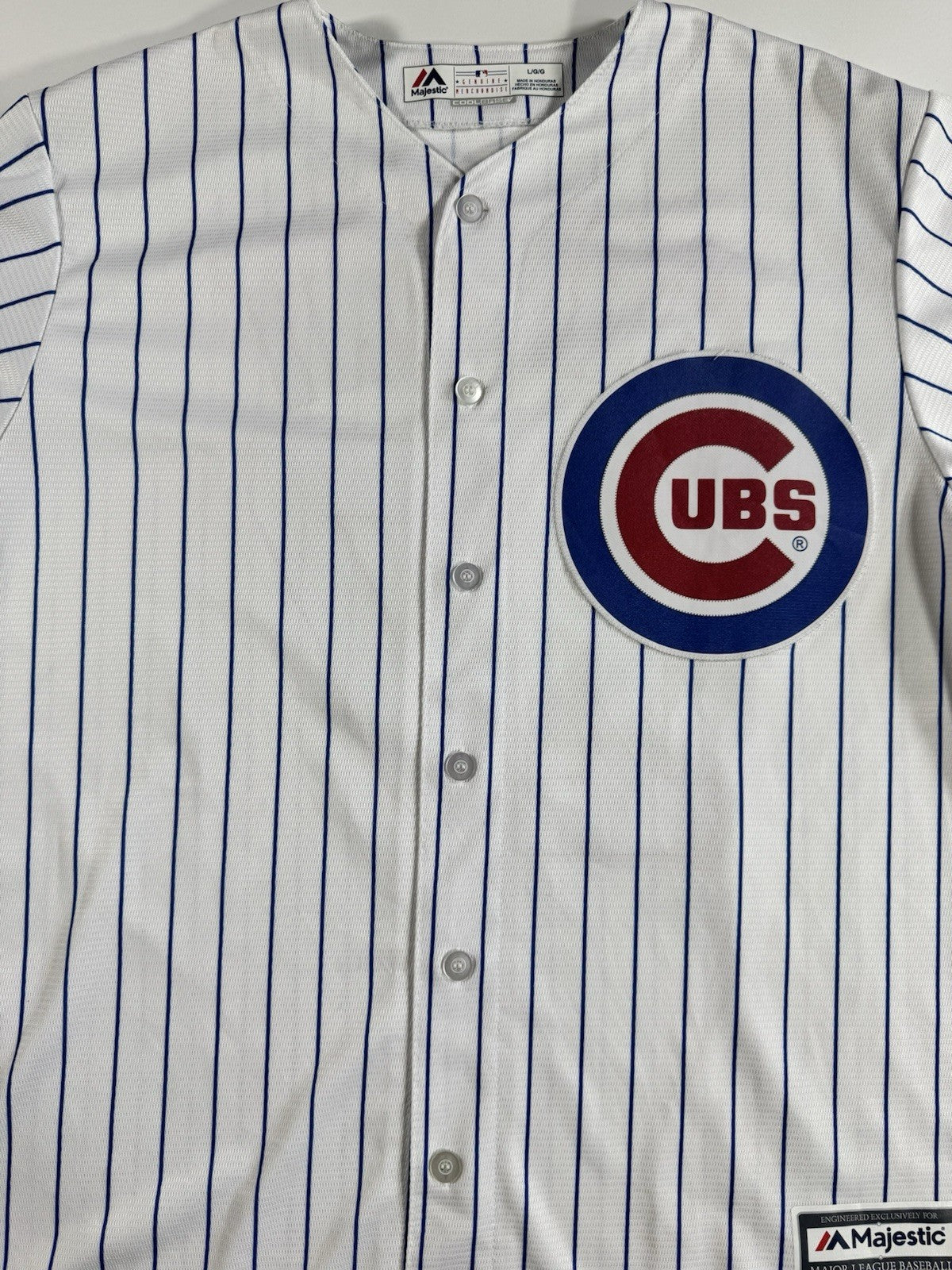 Chicago Cubs Majestic 2016 World Series Kris Bryant #17 Cool Base Jersey Size L