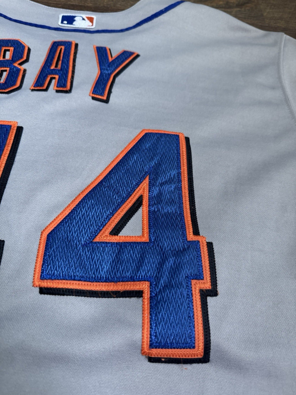 Jason Bay New York Mets MLB #44 Jersey Size 50 Majestic