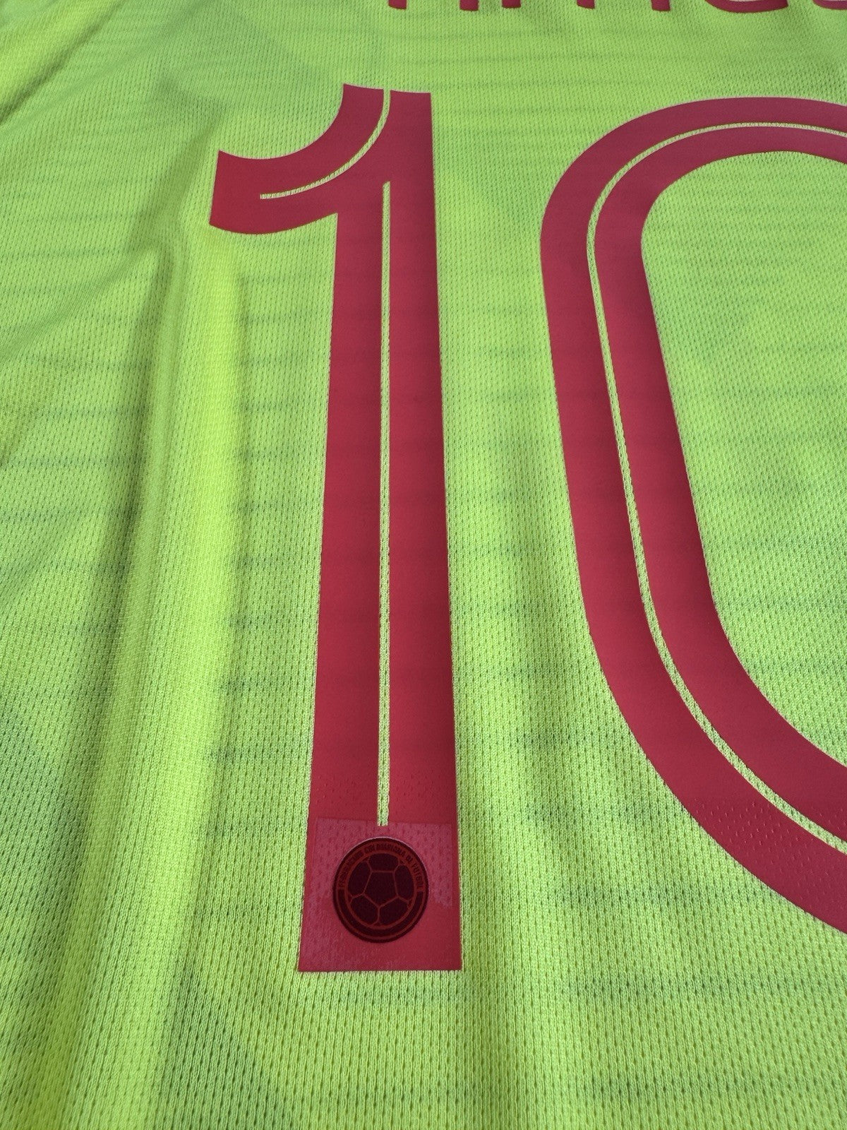 Colombia 2019 Copa America James Rodriguez Home Football Shirt Jersey Size L