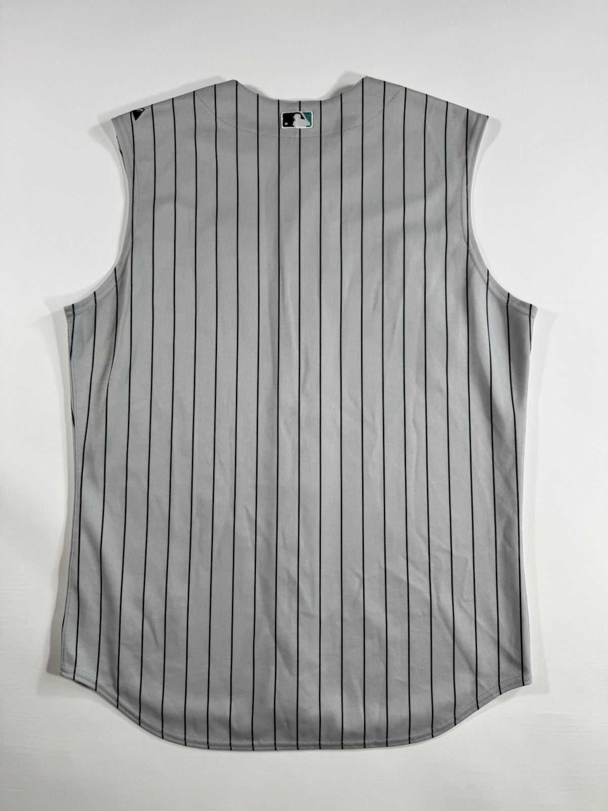 Majestic Authentic Arizona Diamondbacks MLB Authentic Jersey Size 48 Gray Navy 