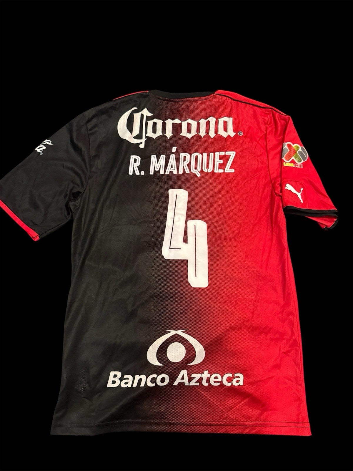 Rafa Marquez Atlas 2016-17 Match Worn Jersey | Liga MX Captain Mexico Legend