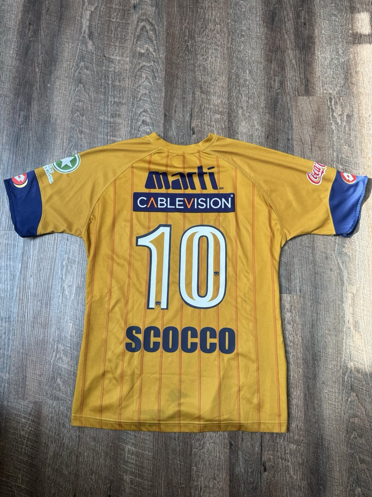 Ignacio Scocco Pumas UNAM 2007 - 2008  Jersey L/XL | Liga MX Vintage Rare