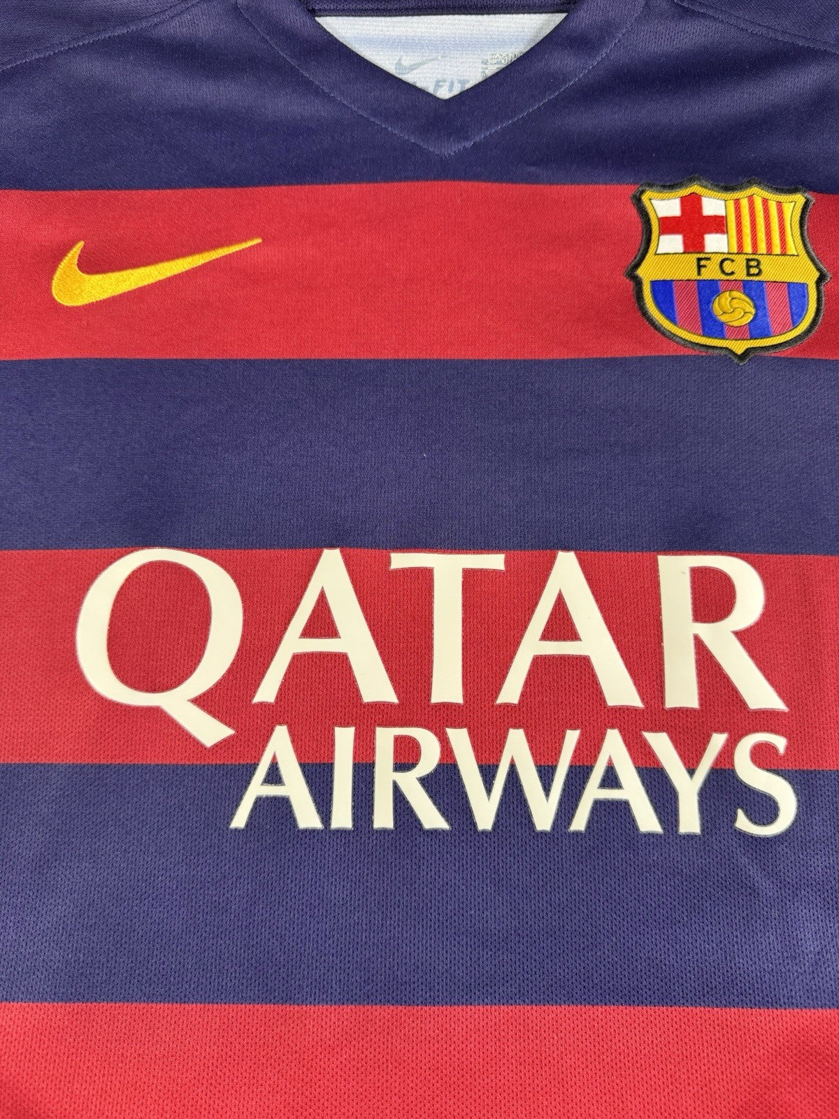 Barcelona 2015 2016 Lionel Messi Home Football Shirt Jersey Size M