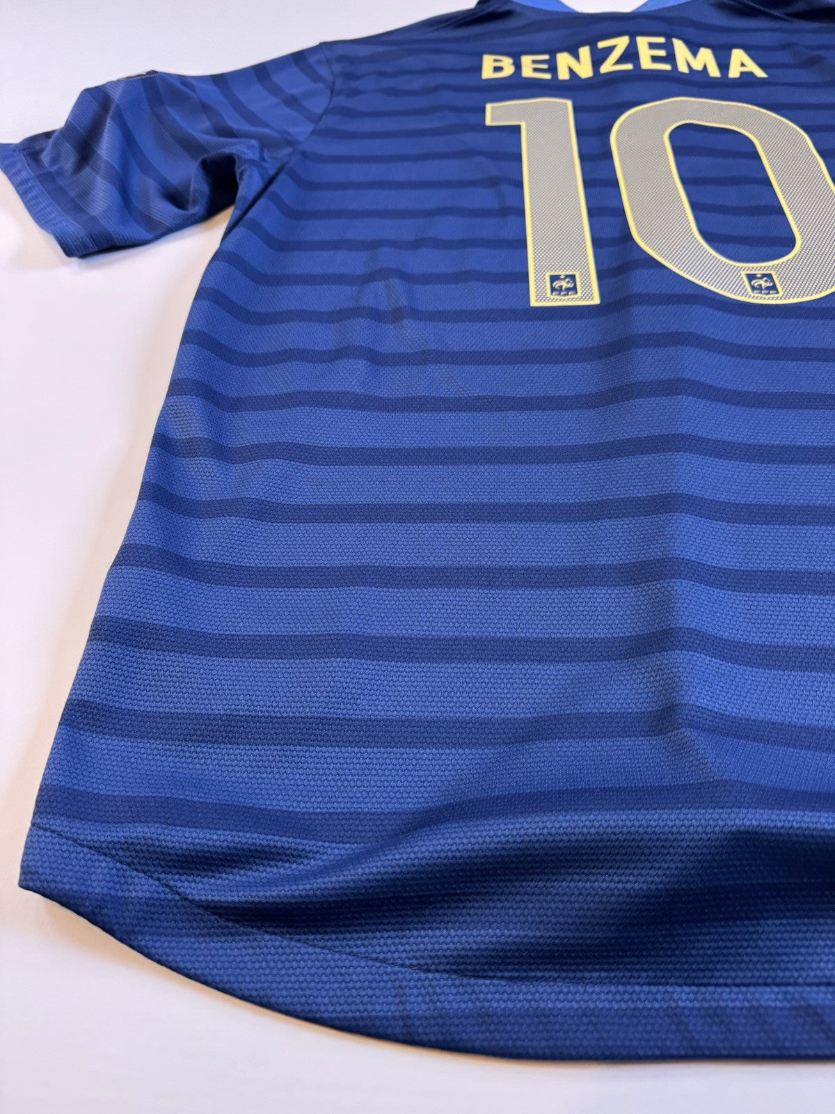 France Euro 2012 Karim Benzema Home Football Shirt Jersey Size XL