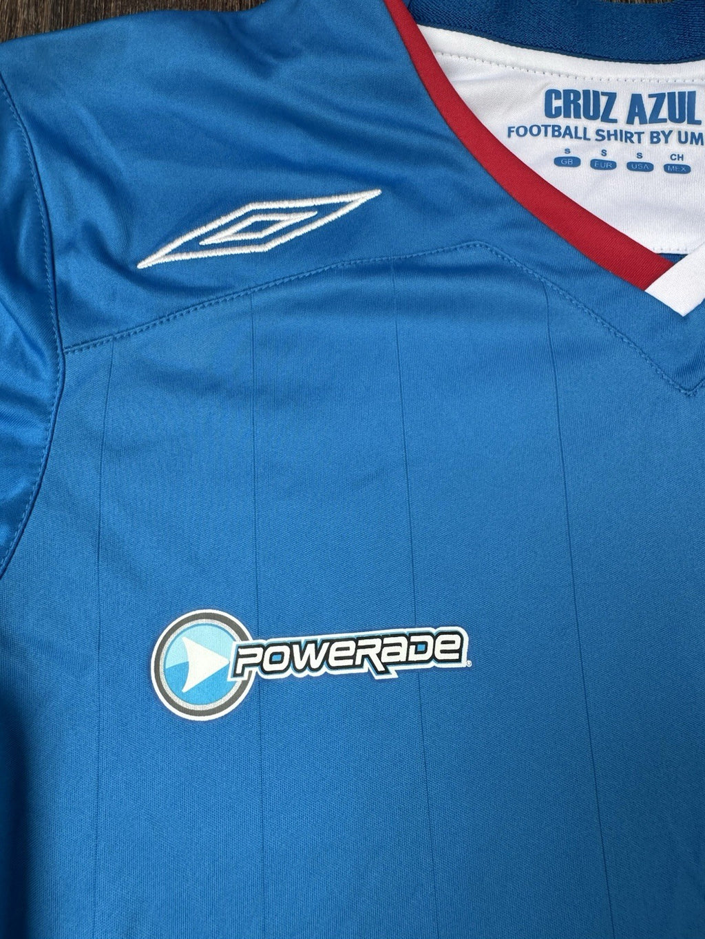 Chaco Gimenez Cruz Azul 2009-10 Home Jersey S | Umbro Liga MX NWT