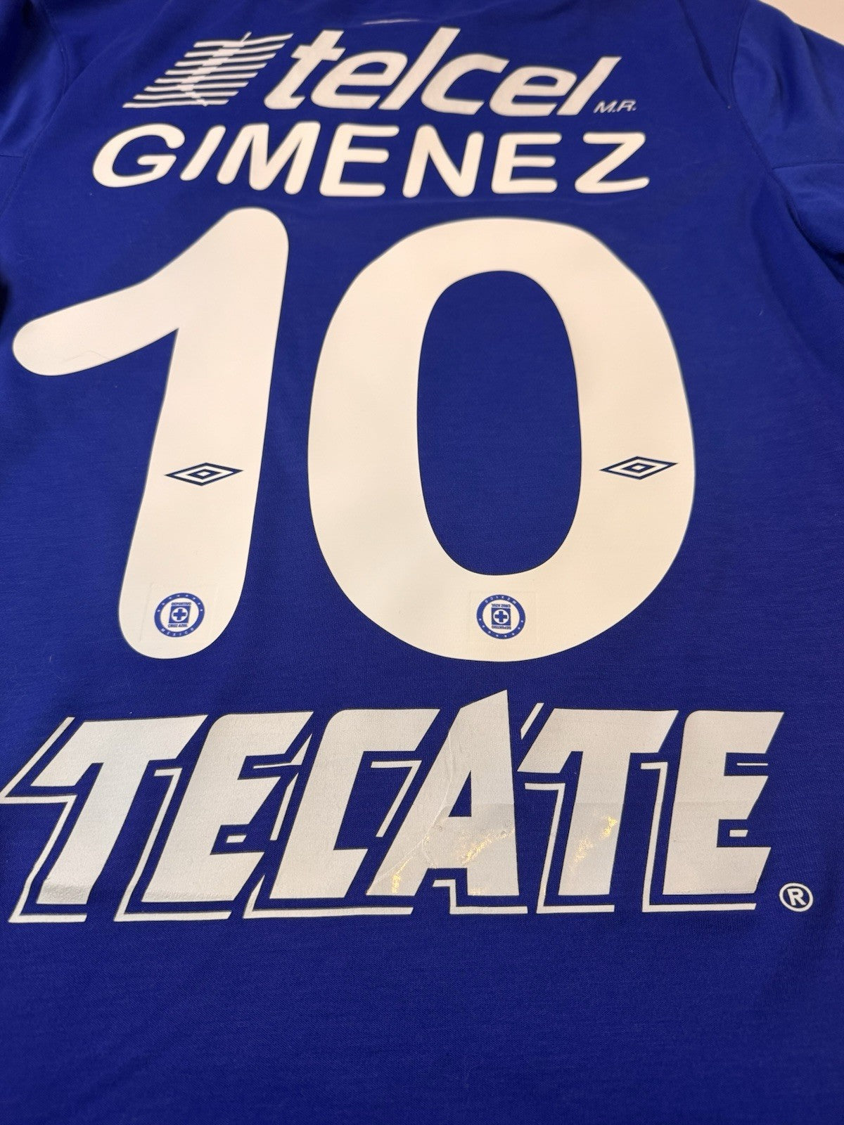 Cruz Azul 2013 2014 Chaco Gimenez Home Football Shirt Jersey Size M | Check Desc