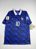 France 2026 World Cup Kylian Mbappe Fan Version WC Patches Shirt Jersey Size L