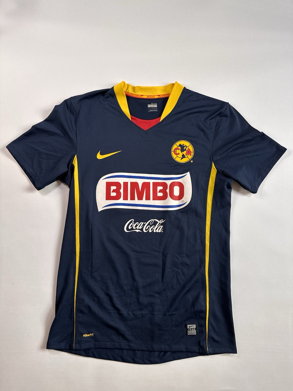 Club America 2008 2009 Salvador Chava Cabañas Away Football Shirt Jersey Size L