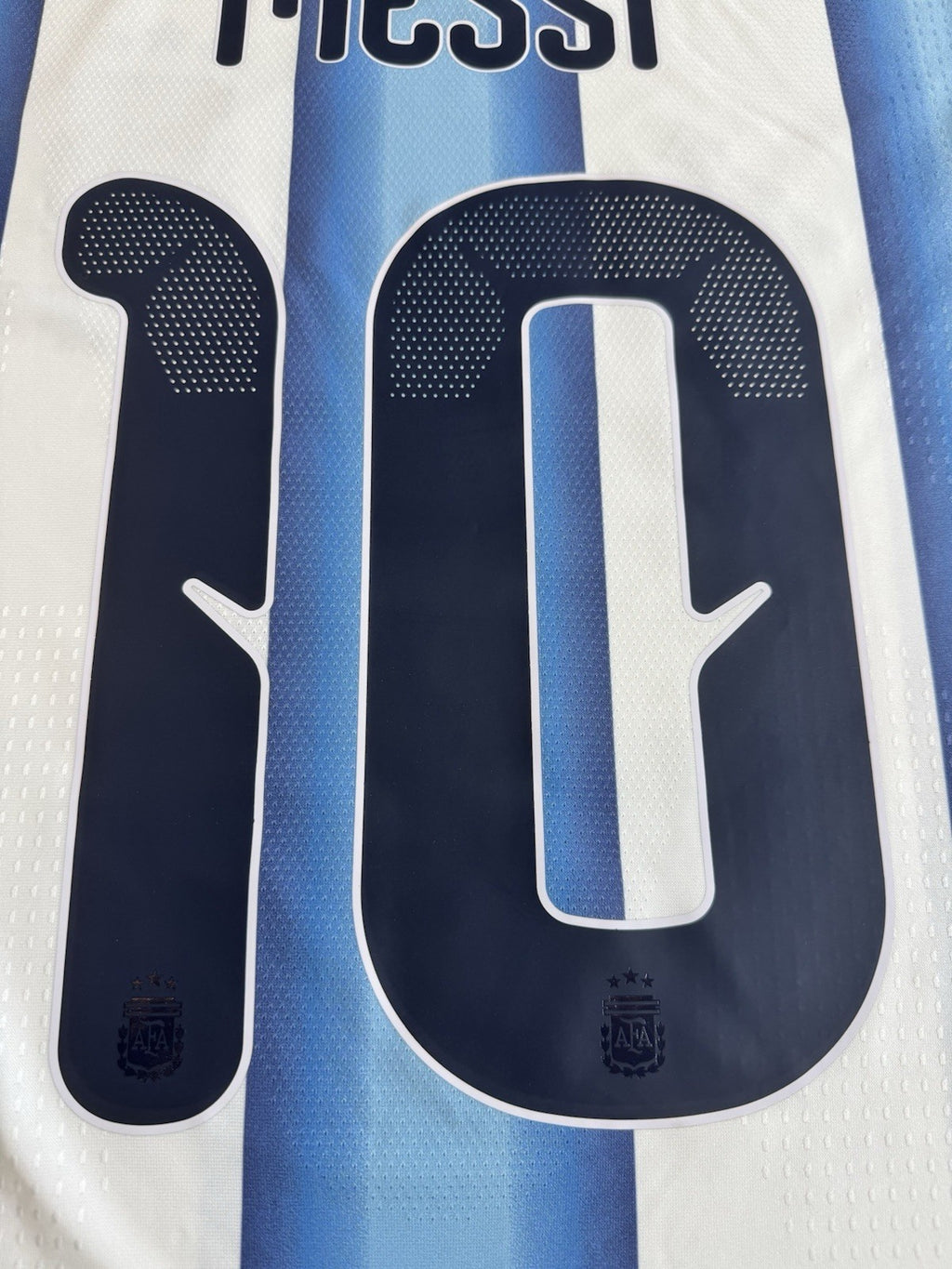 Argentina Lionel Messi Player Version Match Detail vs Egypt Jersey Size L NWT