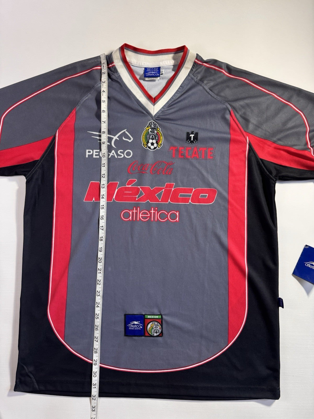 Mexico 2000s Atletica Training Football Shirt Jersey Size L