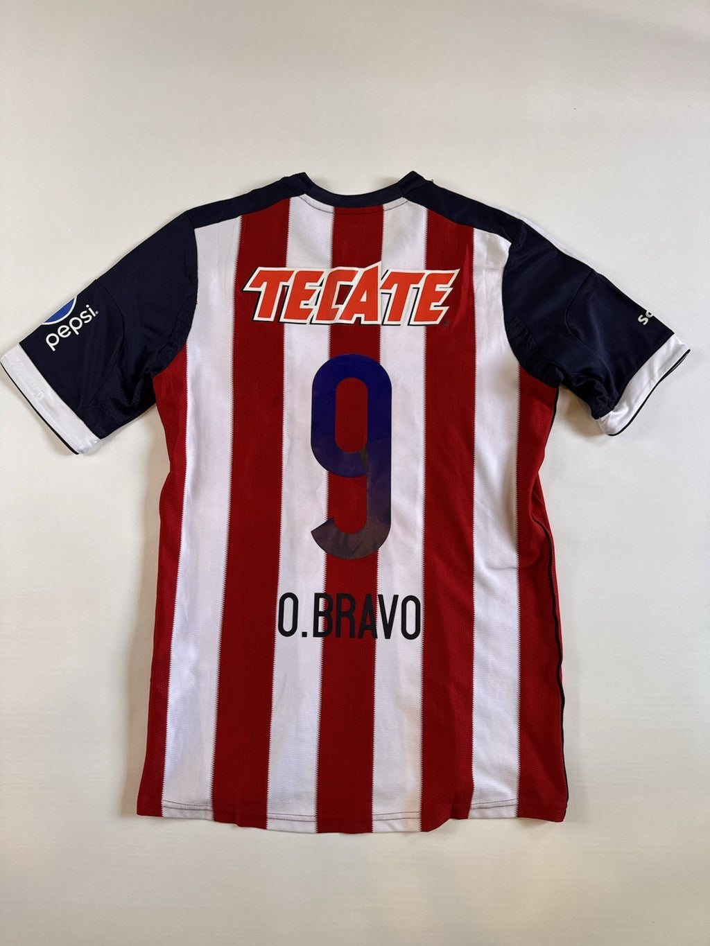 Chivas 2013 2014 Omar Bravo Home Football Shirt Jersey Size M Check Description 