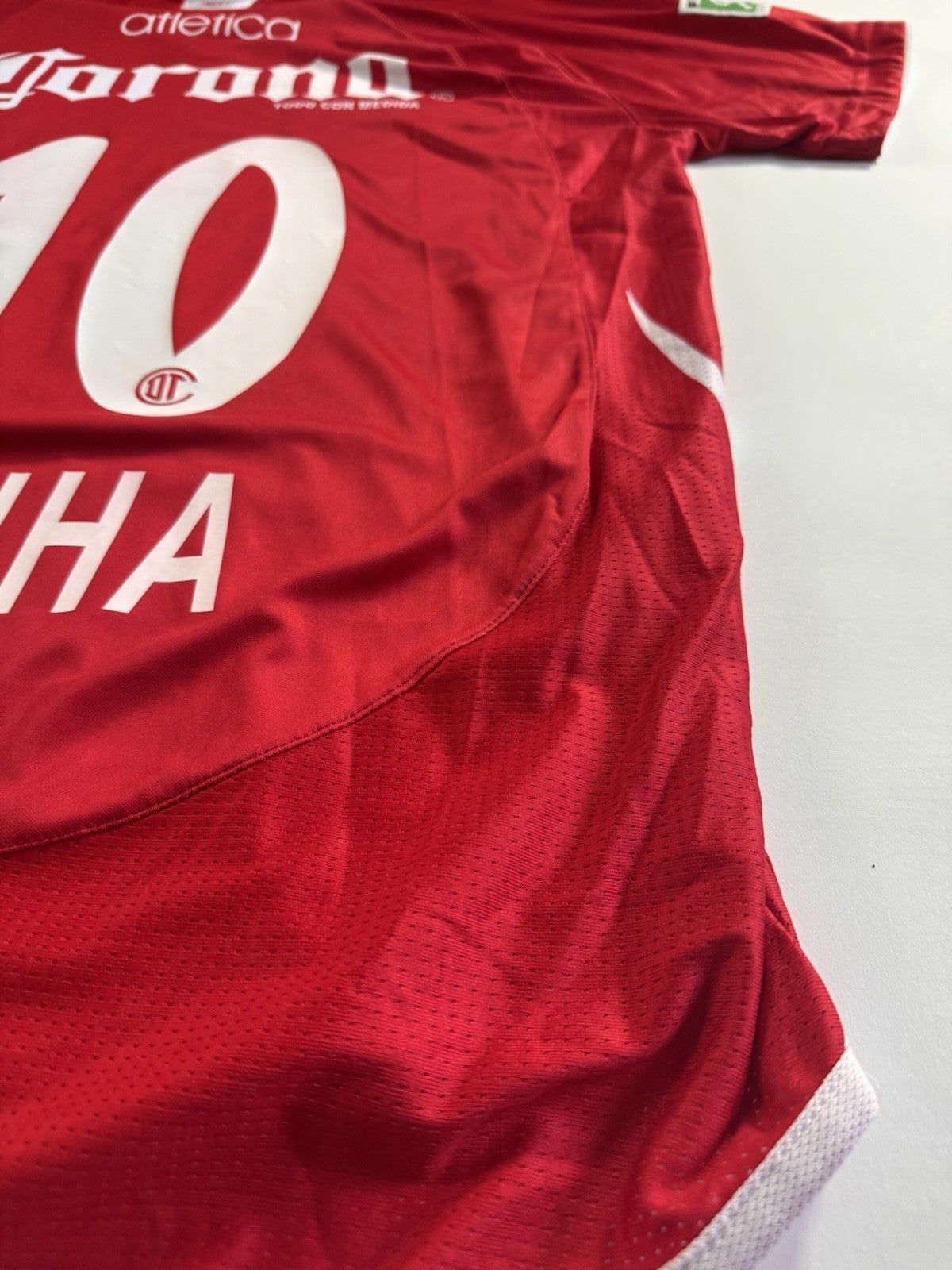Toluca 2009 2010 Antonio Naelson Sinha Home Football Shirt Jersey Size L