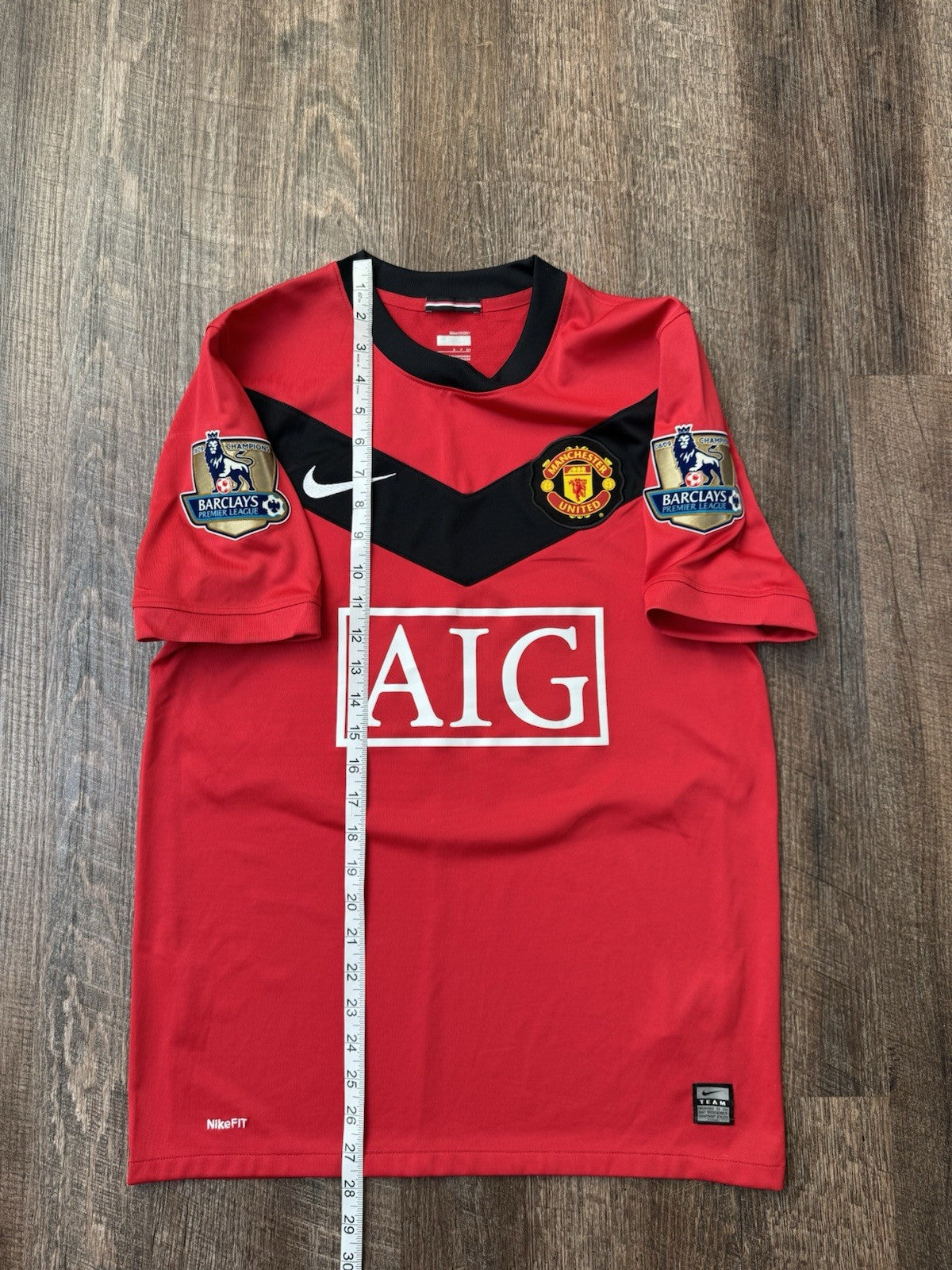 Manchester United Wayne Rooney 2009 2010 Home Football Shirt Jersey Size S 