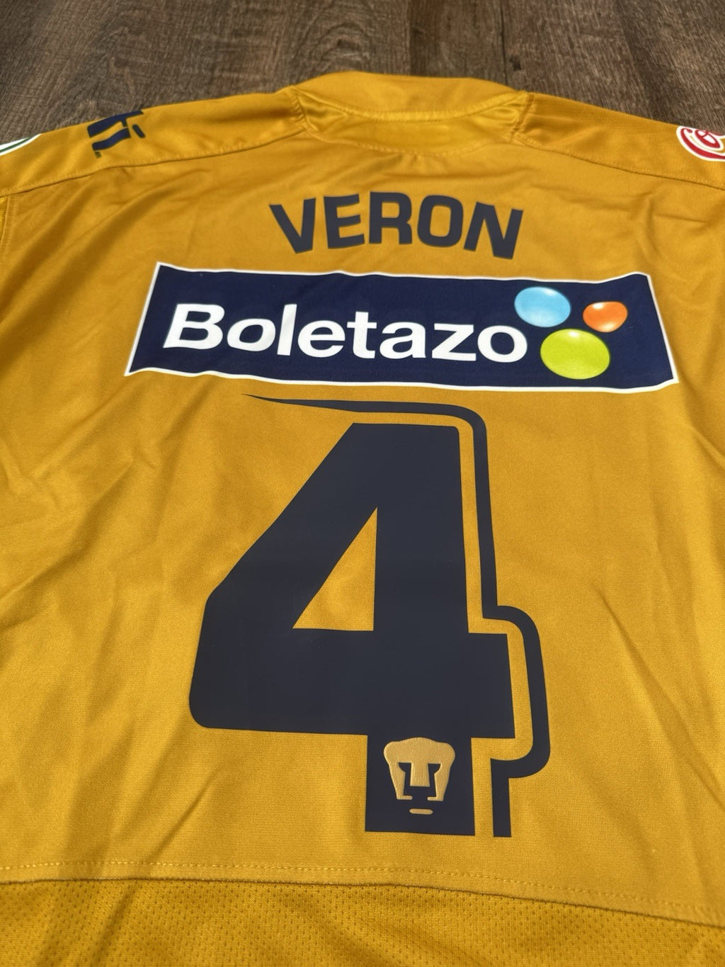 Dario Veron Pumas UNAM 2006 - 2007 Home Jersey M | Lotto  Liga MX Vintage Rare