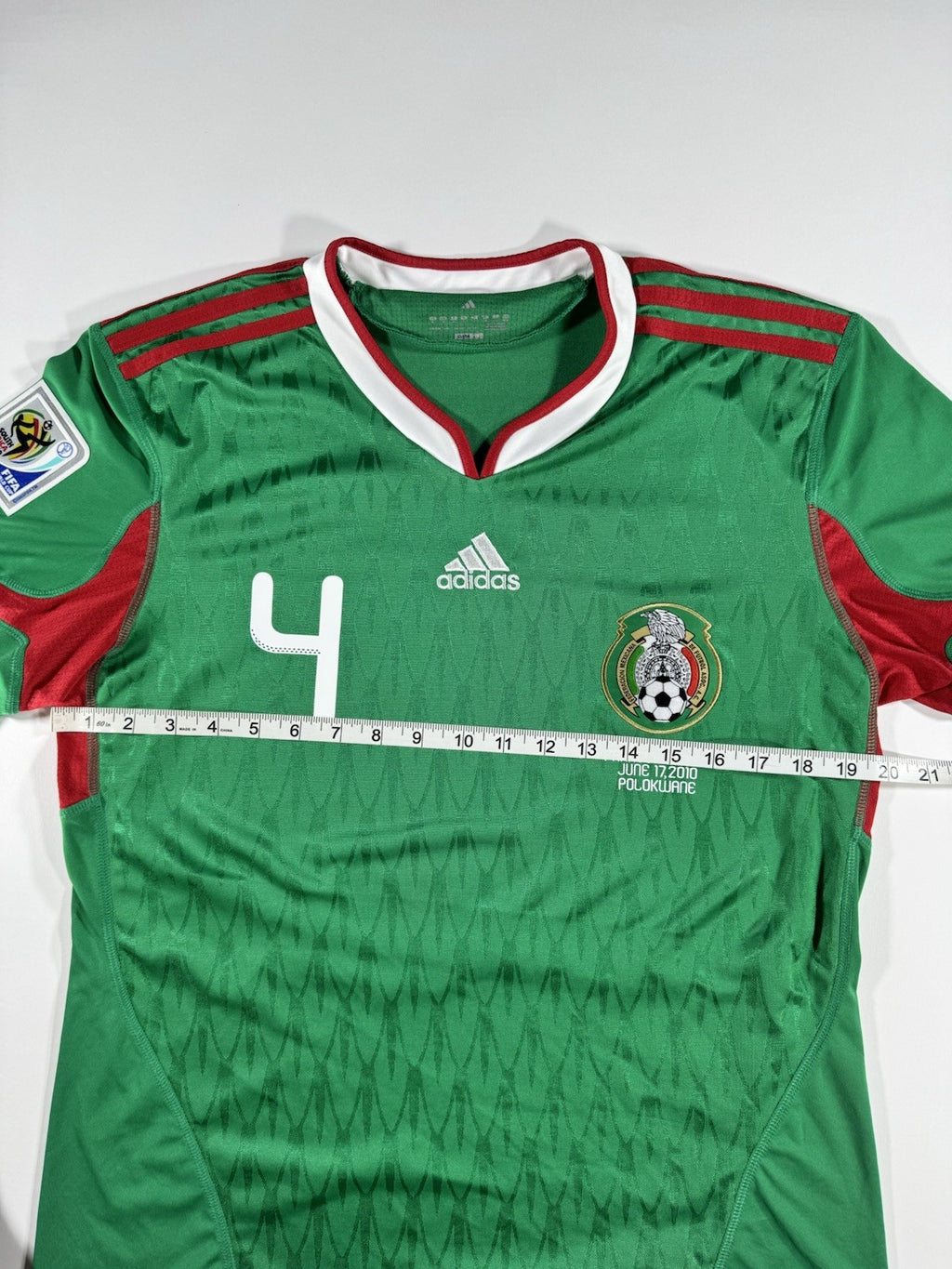 Mexico 2010 World Cup Rafa Marquez Home Football Shirt Jersey Size M