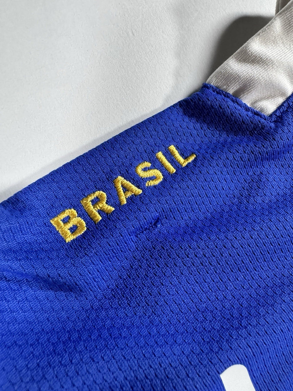 Brazil 2006 World Cup Ronaldinho Away Football Shirt Jersey Size L