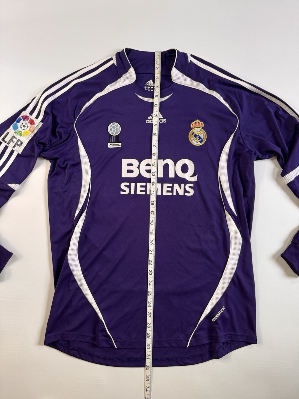 Real Madrid 2006 2007 Sergio Ramos FORMOTION Player Issue Home Jersey Size L