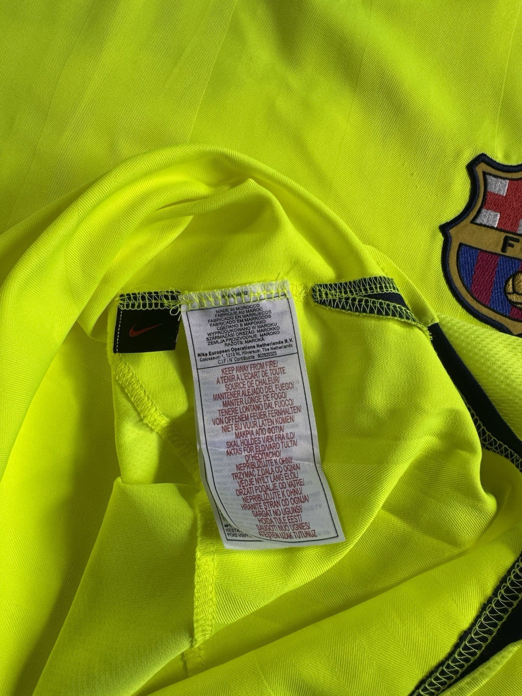 FC Barcelona 2005 2006 Rafa Marquez Away Football Shirt Jersey Size M