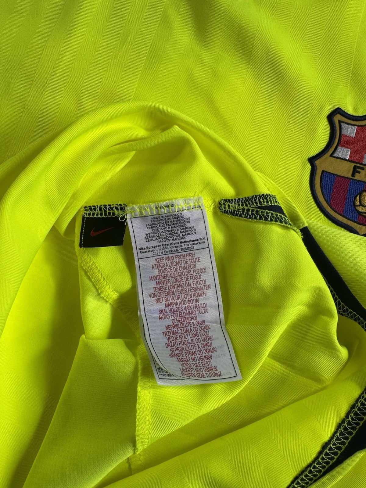 FC Barcelona 2005 2006 Rafa Marquez Away Football Shirt Jersey Size M
