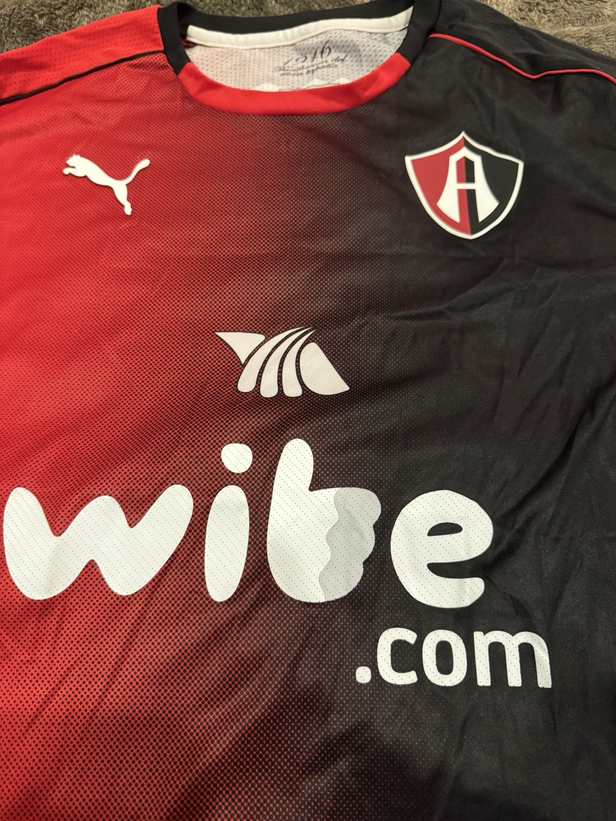 Rafa Marquez Atlas 2016-17 Match Worn Jersey | Liga MX Captain Mexico Legend