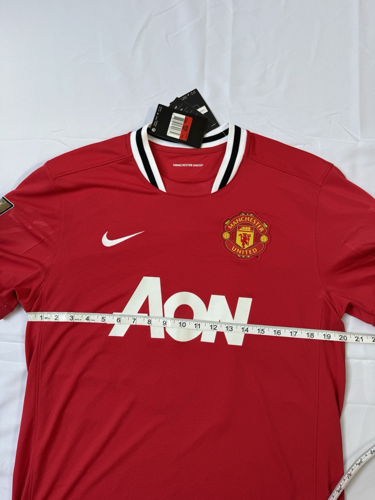 Manchester United 2011 2012 Wayne Rooney Home Football Shirt Jersey NWT Size L 