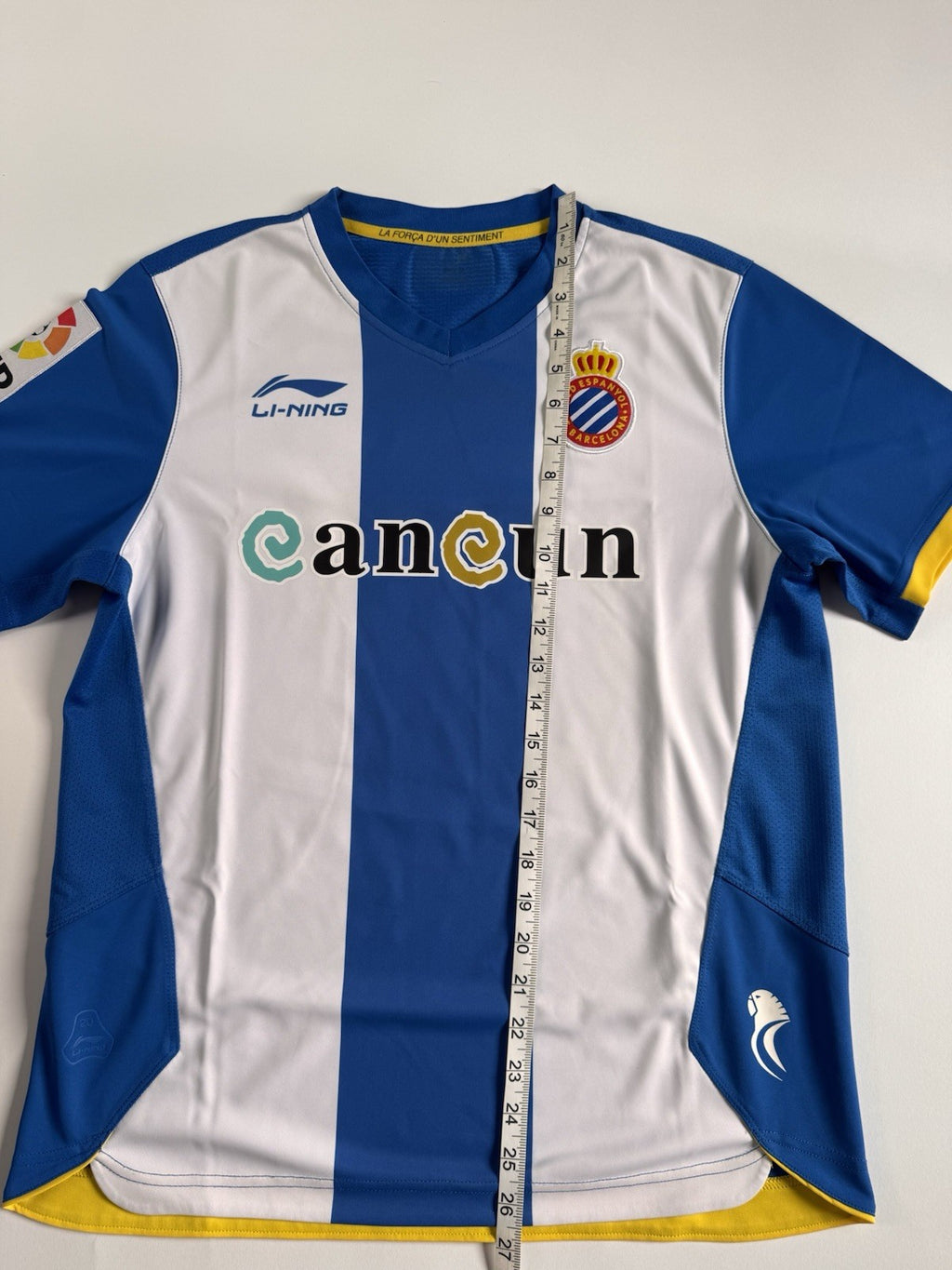 Espanyol 2011 2012 Hector Moreno Home Football Shirt Jersey Size M