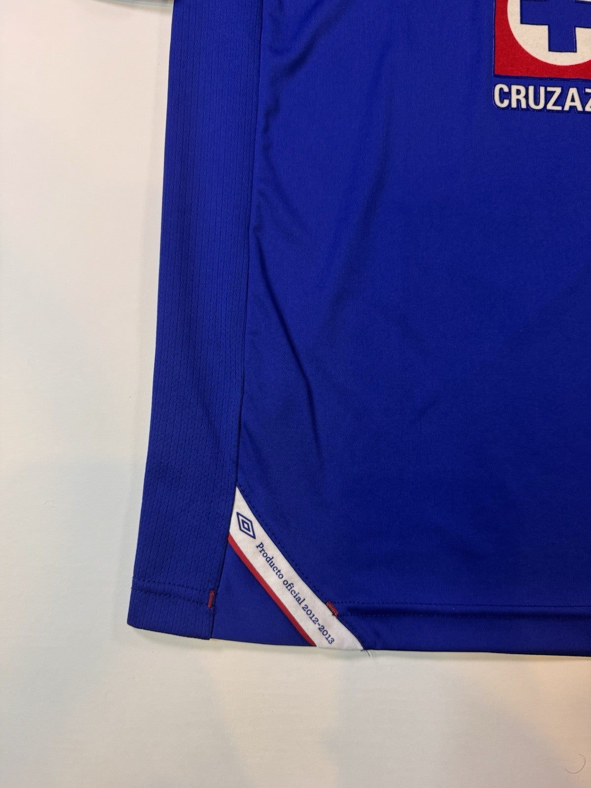 Cruz Azul 2012 2013 Chaco Gimenez Home Football Shirt Jersey Size M