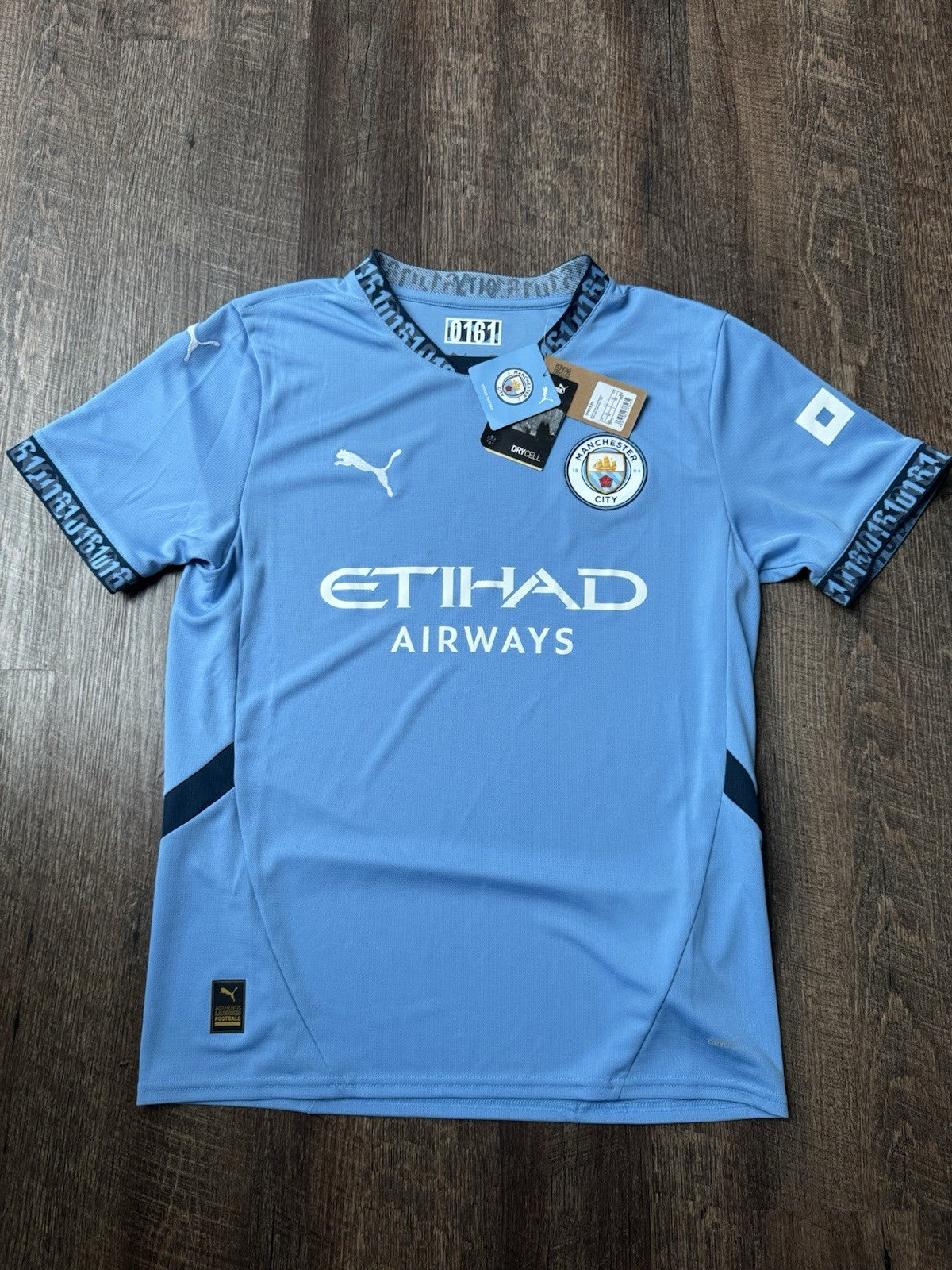 Manchester City 2024 - 25 Home Jersey Sz M NWT | Puma EPL Football Soccer Shirt