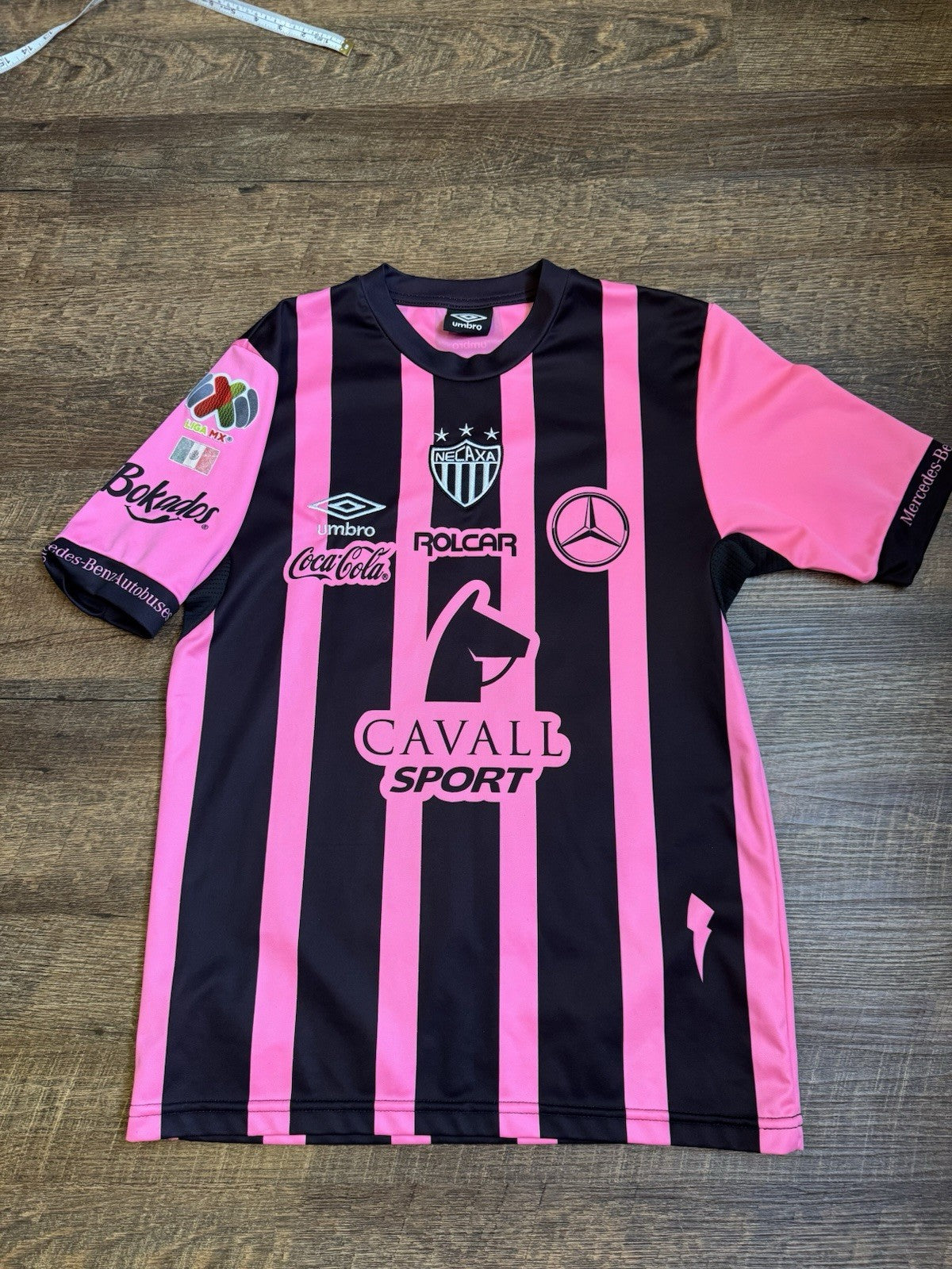 Edson Puch Necaxa Jersey Team Issue Liga MX Rare Utileria Rayos Del necaxa