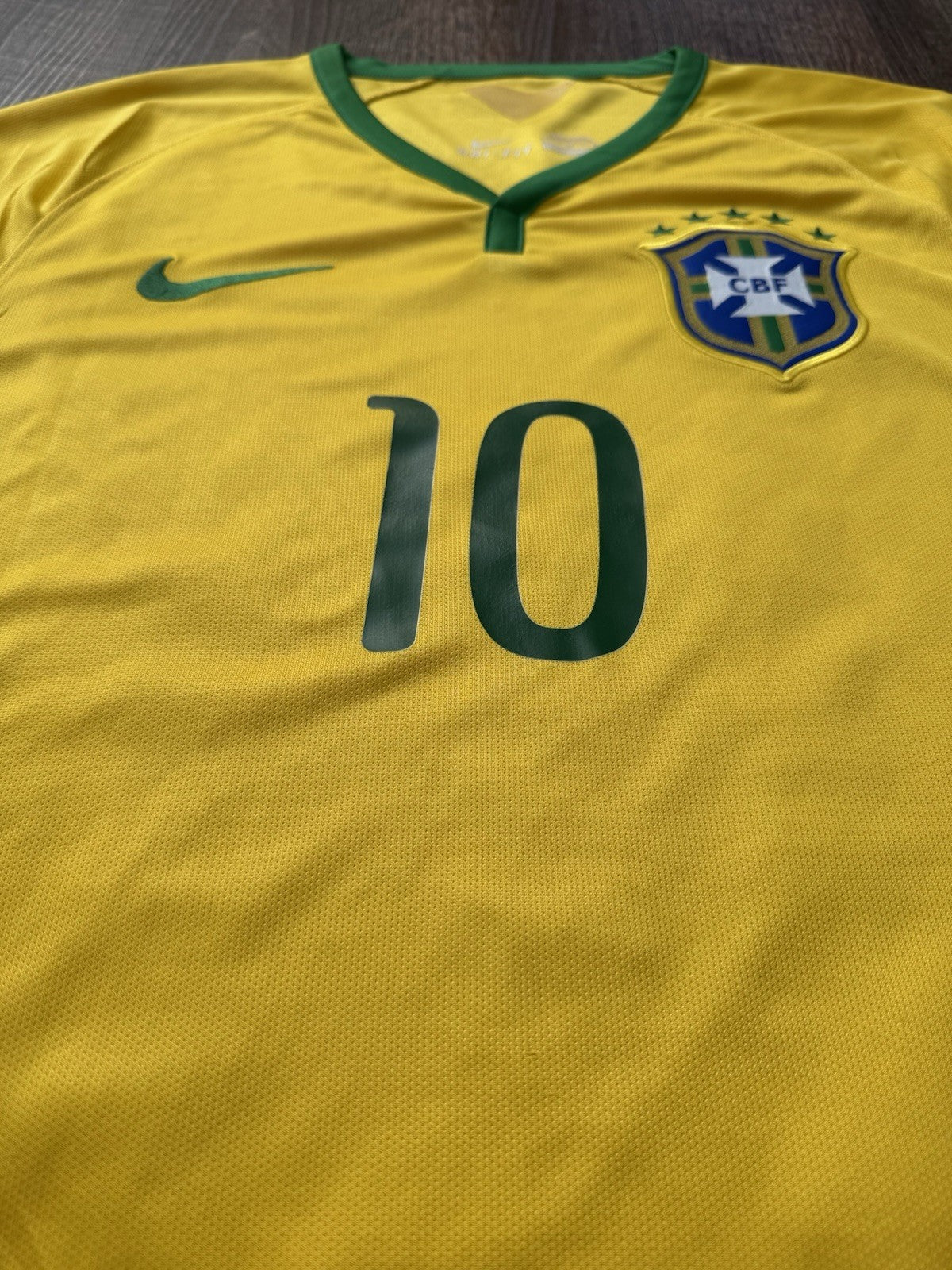 Neymar Brazil 2014 Home Jersey L | Nike Brazil  Vintage | Brasil 2014