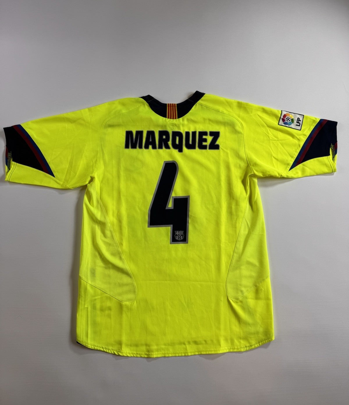 FC Barcelona 2005 2006 Rafa Marquez Away Football Shirt Jersey Size M