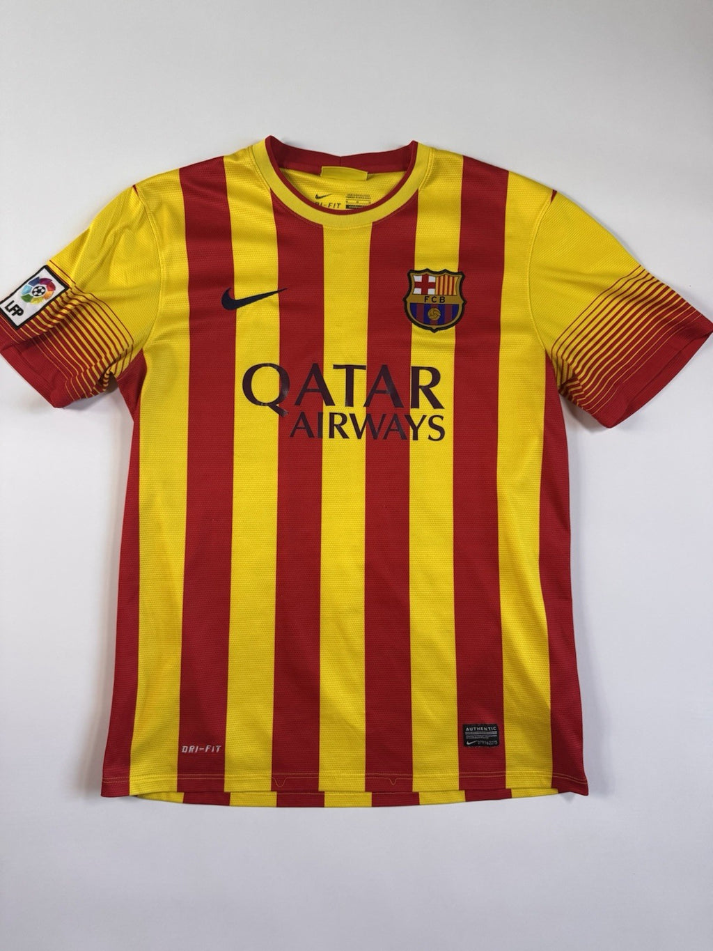 Barcelona 2013-2015 Lionel Messi Away Football Shirt Jersey Size M