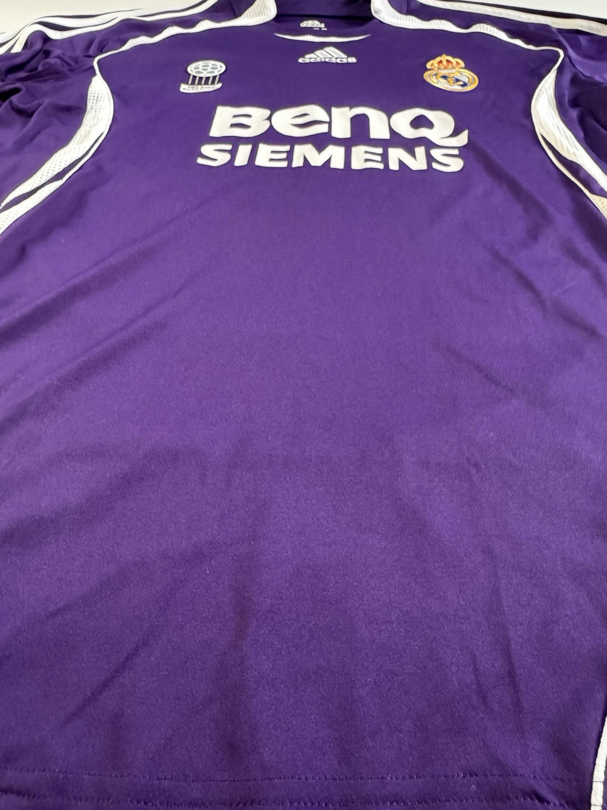 Real Madrid 2006 2007 Sergio Ramos FORMOTION Player Issue Home Jersey Size L