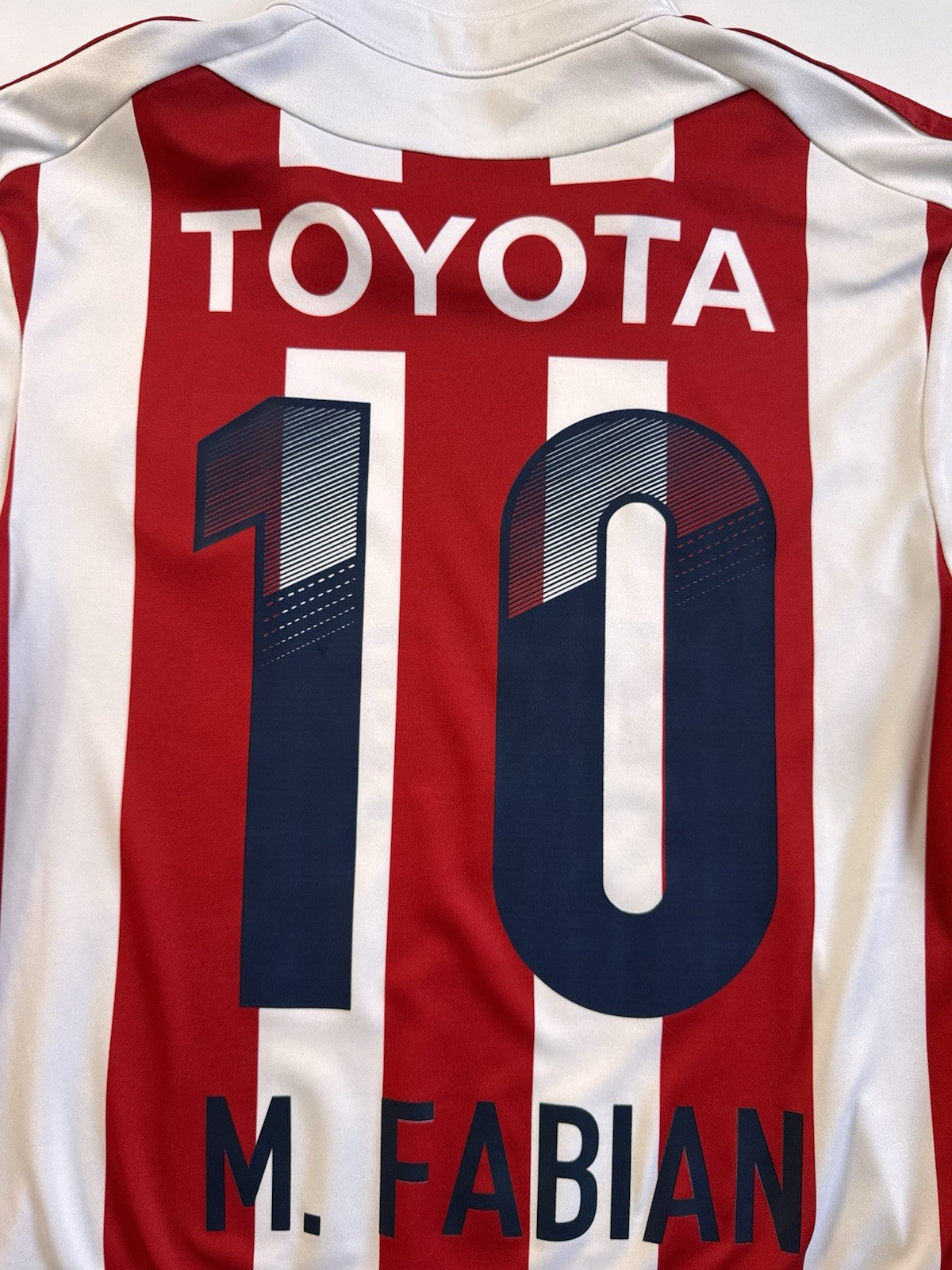 Marco Fabian Chivas Guadalajara 2012-13 Home Jersey Long Sleeve Size S Adidas