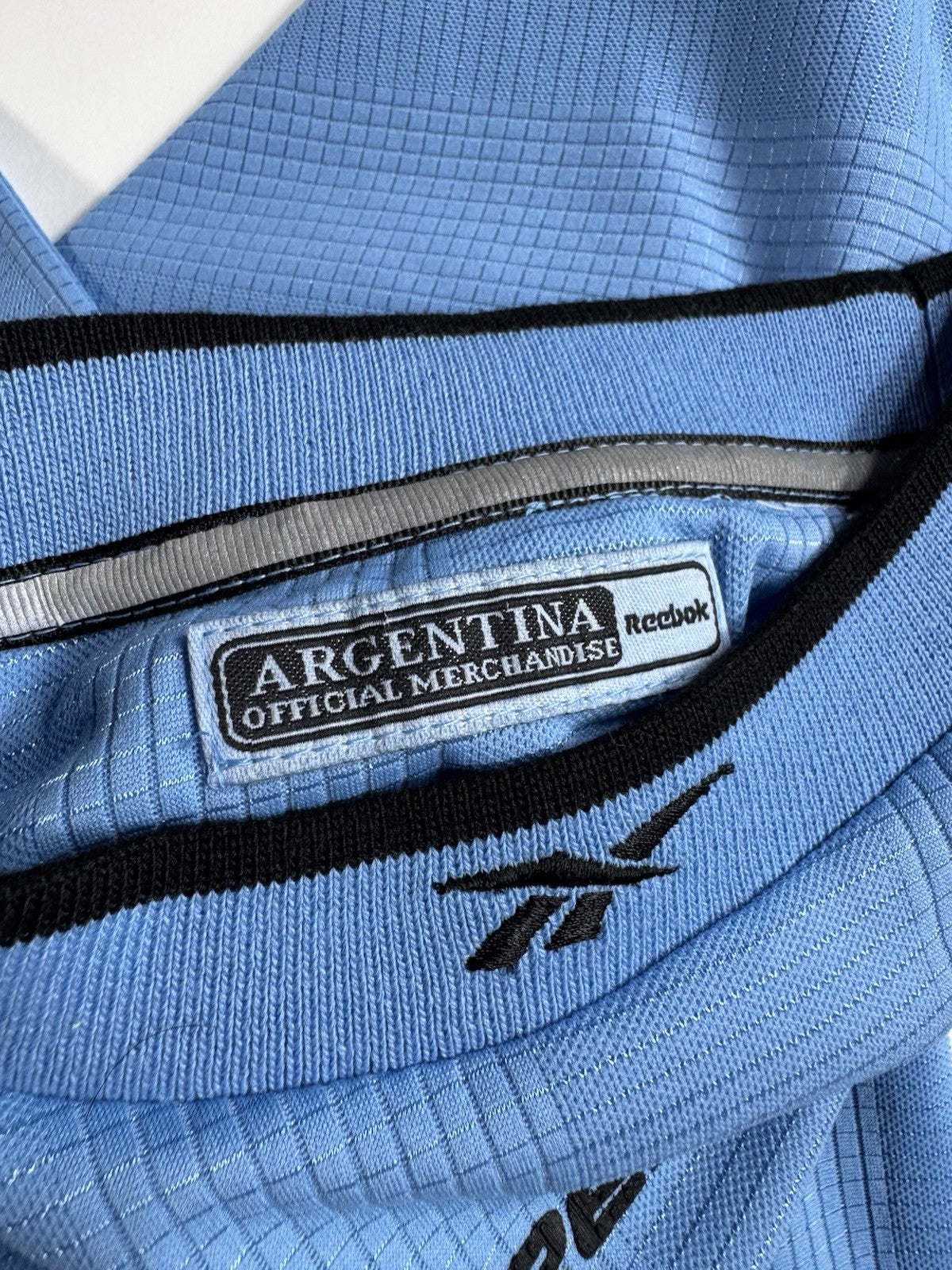 Argentina AFA 1999 2000 Training Football Shirt Jersey Size M | Rebook