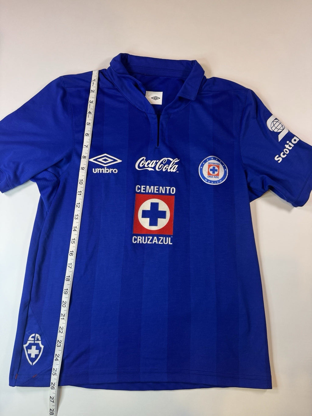 Cruz Azul 2013 2014 Chaco Gimenez Home Football Shirt Jersey Size M | Check Desc