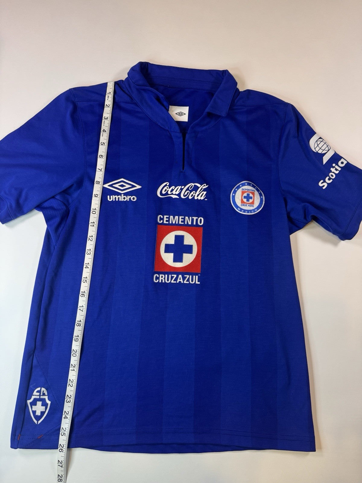 Cruz Azul 2013 2014 Chaco Gimenez Home Football Shirt Jersey Size M | Check Desc